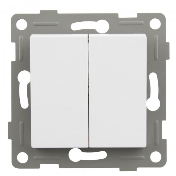 S-empot.onlex blanca conmutador doble