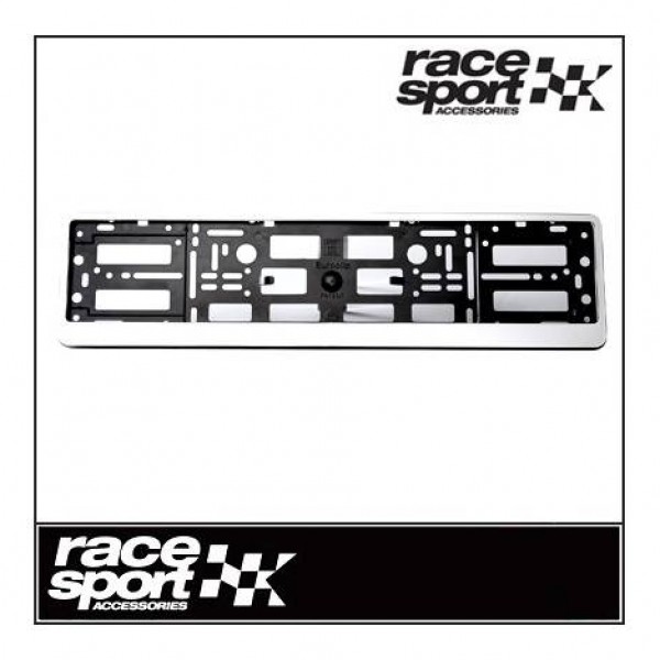 Soporte matrícula abs "euroclip". cromado