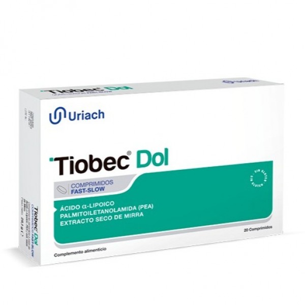 Tiobec Dol 20 Comprimidos
