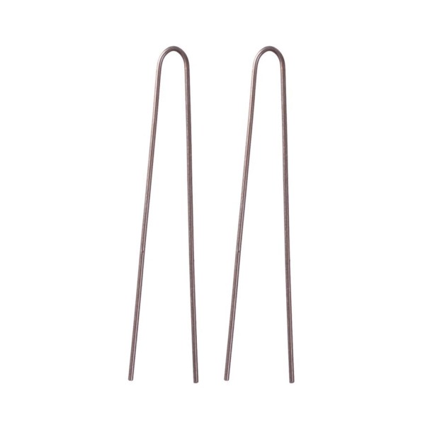 Eurostil bronze horquillas 70mm caja 200un