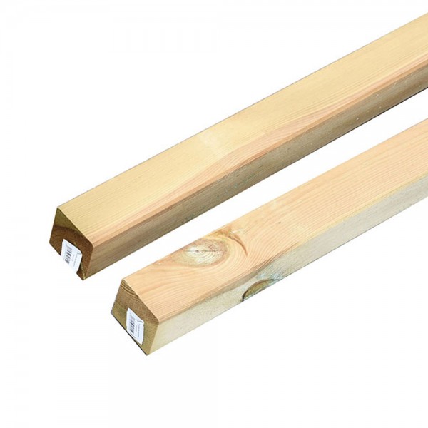 Poste de madera 9 x 9 x 100 cm (pack 5 unidades)