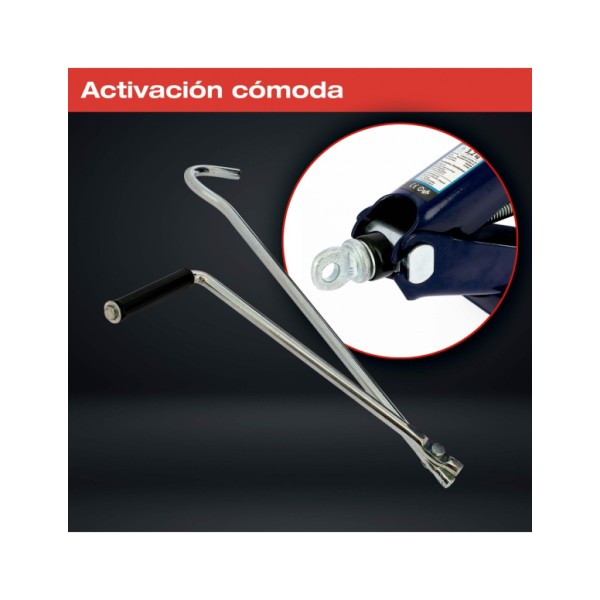 Gato Tijera para Coche de 1,5 Toneladas 1.500kg Reforzado y Homologado