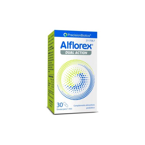 Alflorex Dual Action Probiótico 30 Cápsulas