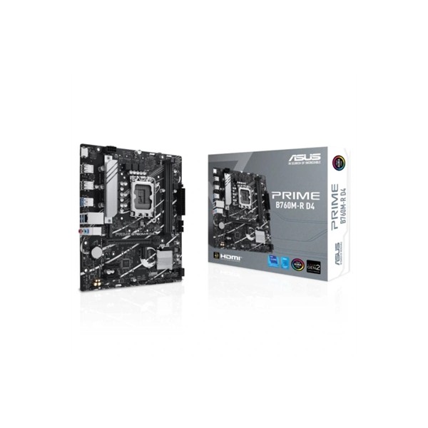 Asus placa base prime b760m-r d4 matx 1700