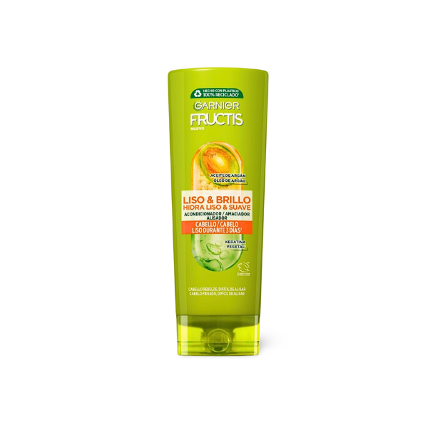 Fructis acondicionador Liso&Brillo 250ml