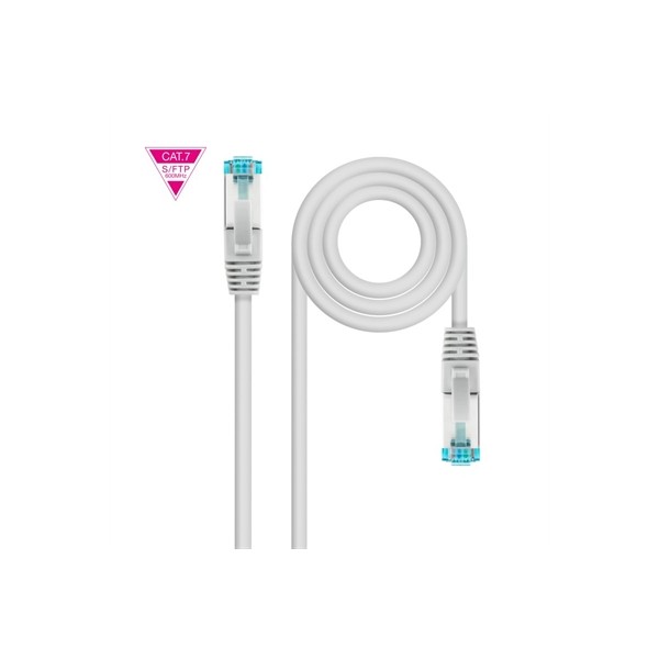 Nanocable latiguillo cat. 7 lszh/sftp 15 m gris