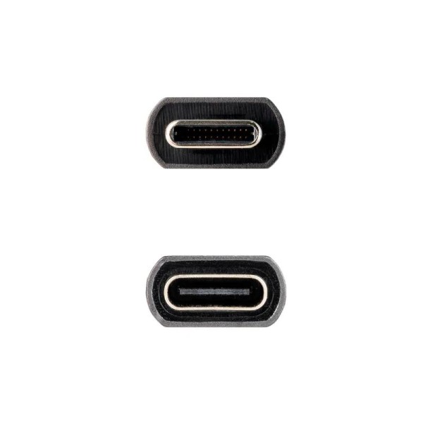 Nanocable cable usb 3.2 gen2 usb-c m/h 1,5 m negro