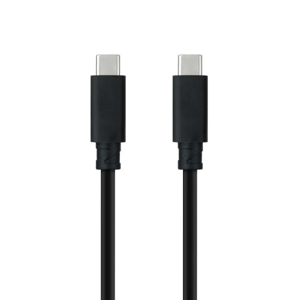 Nanocable cable usb 3.1gen2 5a usb-c/m-usb-c/m 2 m