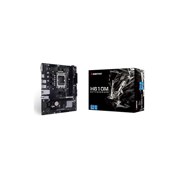 Biostar placa base h610mhc 2.0 ddr4 matx lga1700