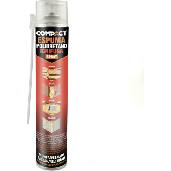 Espuma poliuret. ignifuga 750ml.spray
