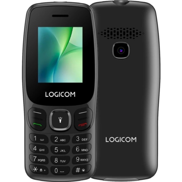 Logicom posh 405 móvil básico 4g 1.77" ds bt negro