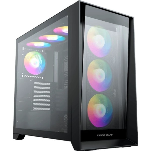 Keep out caja e-atx xc-911 pro master argb type-c