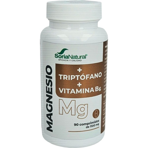 Soria Natural Magnesio + Triptófano + Vitamina B6 90 Comprimidos