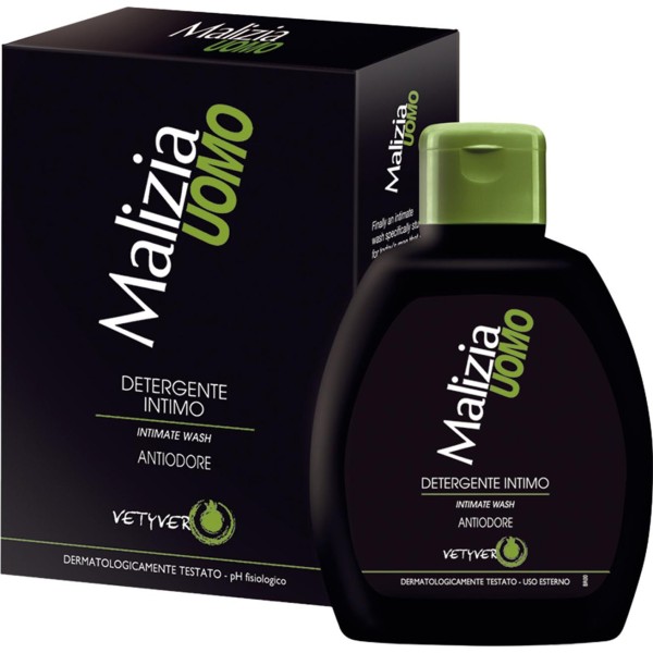 Malizia uomo detergente intimo sin olor 200ml