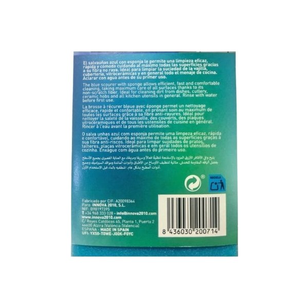 Mihogar salvauñas azul 3 unidades