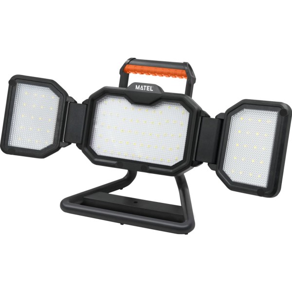 Proyector led 3focos ip54 recarg.30w.fri