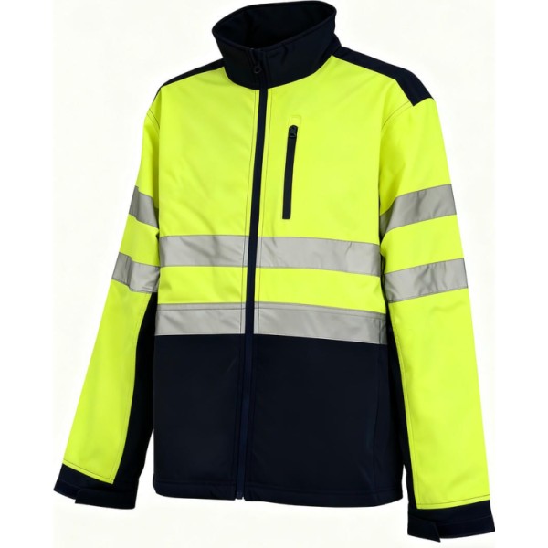 Cazadora reflectante softshell t.3xl
