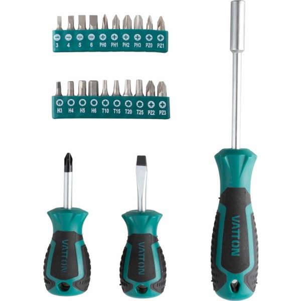 Destornillador portapuntas 23pcs.