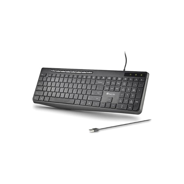 Ngs teclado usb spectra ultra slim silen. usb-a