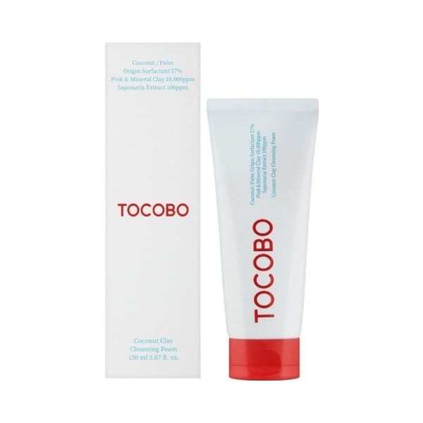 Tocobo coconut clay espuma limpiadora 150ml